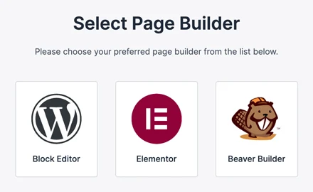 Page builder - Elementor